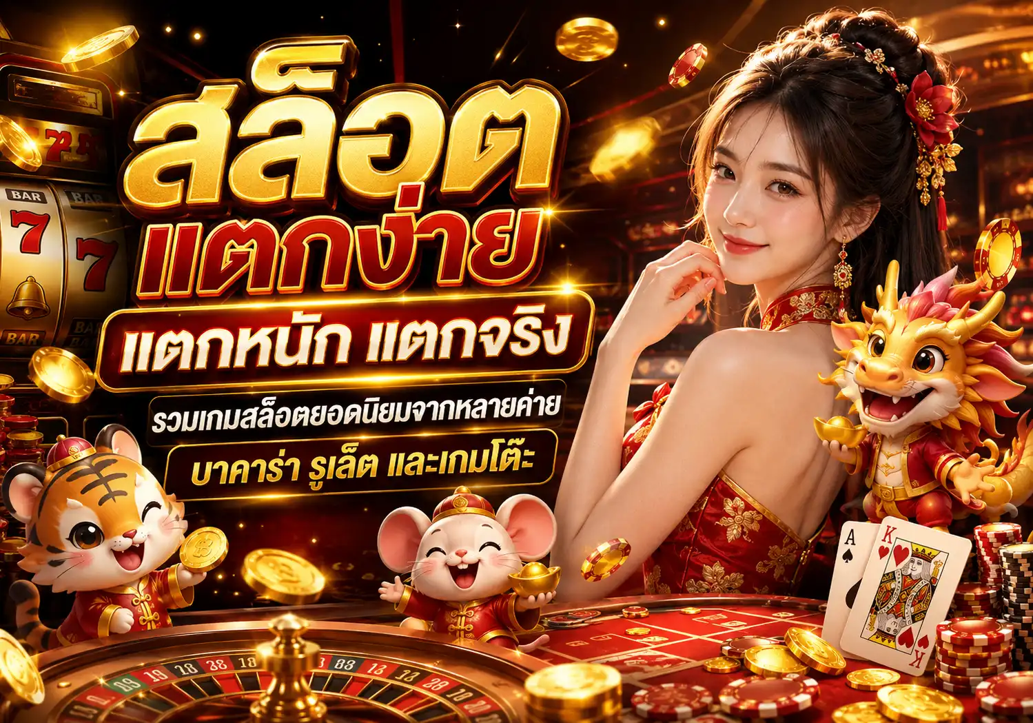 G2G778 คาสิโนออนไลน์ครบวงจร ทั้งสล็อต บาคาร่า รูเล็ต และกีฬา